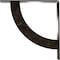 Ekena Millwork Bulwark Steel Bracket, Antiqued Warm Silver 2"W x 12"D x 12"H BKTM02X12X12BUAWS - alternate 3